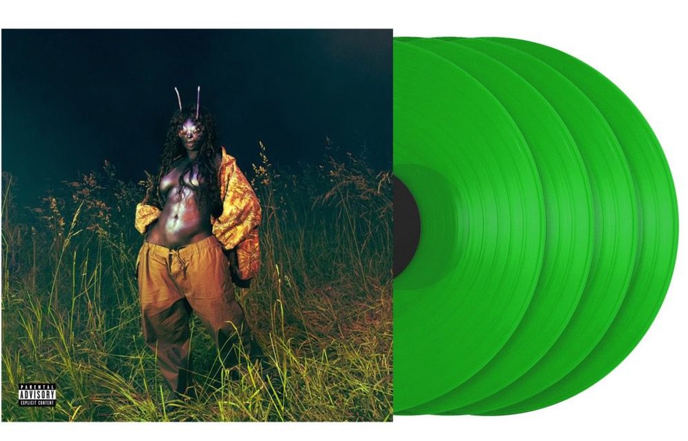 mindbombrecords's tweet image. Now In Stock: SZA-SOS Deluxe: Lana 4LP Set On Limited Edition Green Vinyl.
Across the collection’s now - 42 tracks, SZA is vulnerable as she confesses her weaknesses and acknowledges her flaws, all while on her journey to find peace.