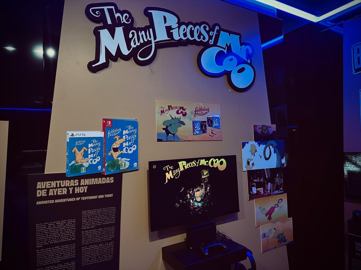 oxomuseo's tweet image. Desde sus inicios, @MeridiemGames apuesta por videojuegos con alma.
Títulos como Call of the Sea 🌊 y The Many Pieces of Mr. Coo 🧩 demuestran que en España sobra talento para crear obras artísticas, arriesgadas y memorables.