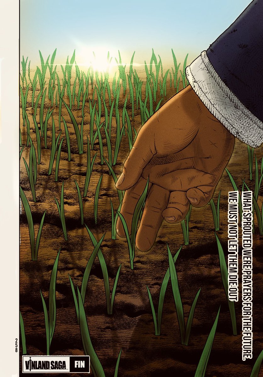 EyayRay's tweet image. Saying Vinland Saga really is one of the best things I’ve read would be an understatement. it’s the first piece of media that has affected me down to my core making me want to be a better man. Truly a generational tale that while ride with me forever. 10/10