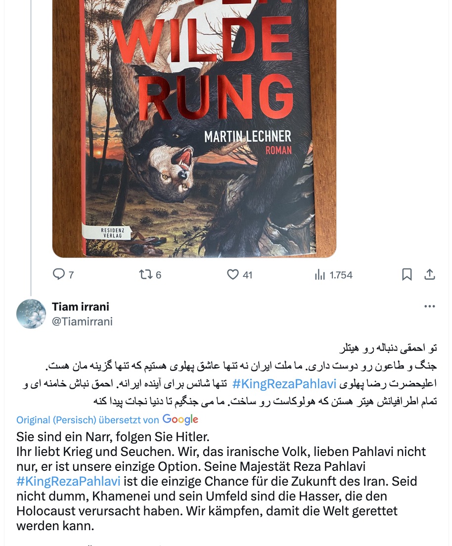 AUTOMARTZWEI's tweet image. Jede Reaktion auf mein Buch muss ich nicht verstehen, oder?