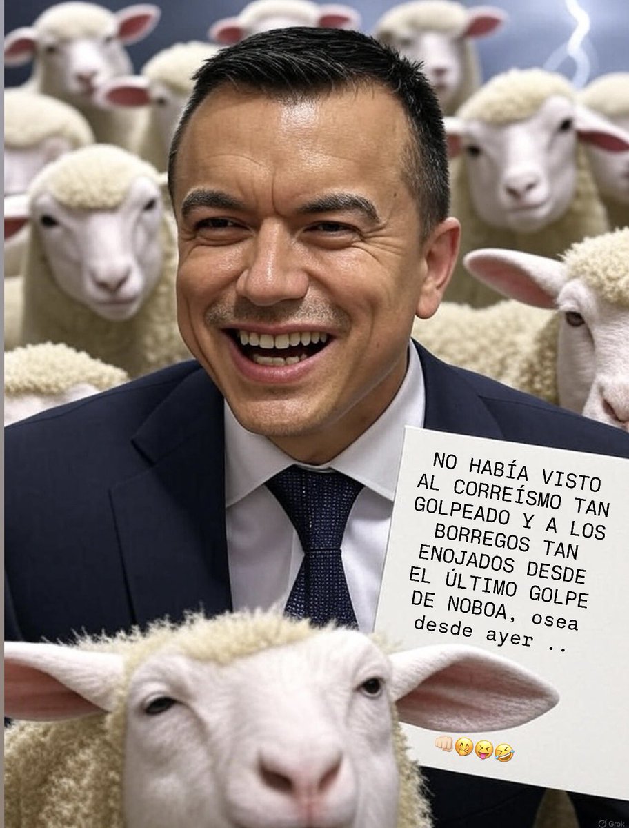 xand3r_cratos's tweet photo. @MashiRafael Que linda es la historia maldito prófugo . 🙂👇🏻

Sabíamos que ibas a cacarear .. pero otro mal día para ser correistas https://t.co/urBJSOe9u4