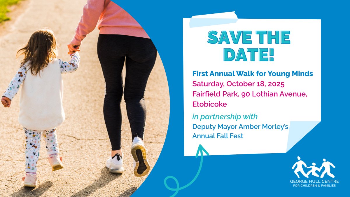🧡 Save the Date! 🧡
Join us for the First Annual Walk for Young Minds on Oct 18—a 2KM walk in support of young children’s speech &amp; language development!
🎉 In partnership with @AmberMorleyTO’s Fall Fest
📍Fairfield Park
#WalkForYoungMinds #EarlyIntervention
