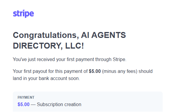 We just launched premium subscriptions for our newsletter Agent Pulse

🎉 First $5 just landed via Stripe.

Thank you to our early backers helping us build the go-to <a href="/AIAgentsHub/">AI Agents Directory</a> .

🚀 agentpulse.beehiiv.com