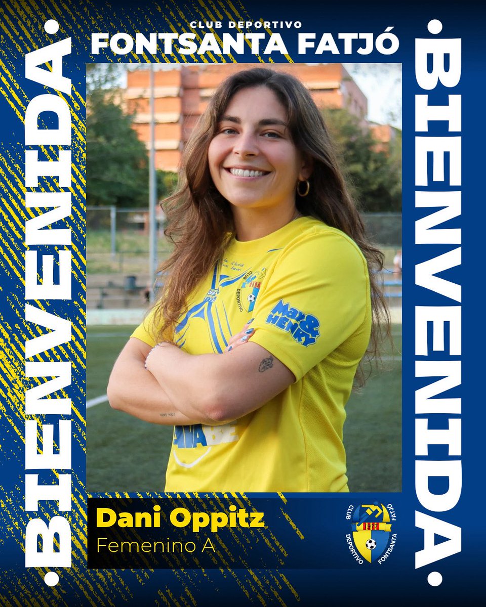 PLANTILLA | FEMENINO A 🟡🔵

Dani Oppitz se une a nosotros, jugadora versátil de banda que llega a nuestro equipo a darlo todo!

#CDFF #lailusiodunbarri
