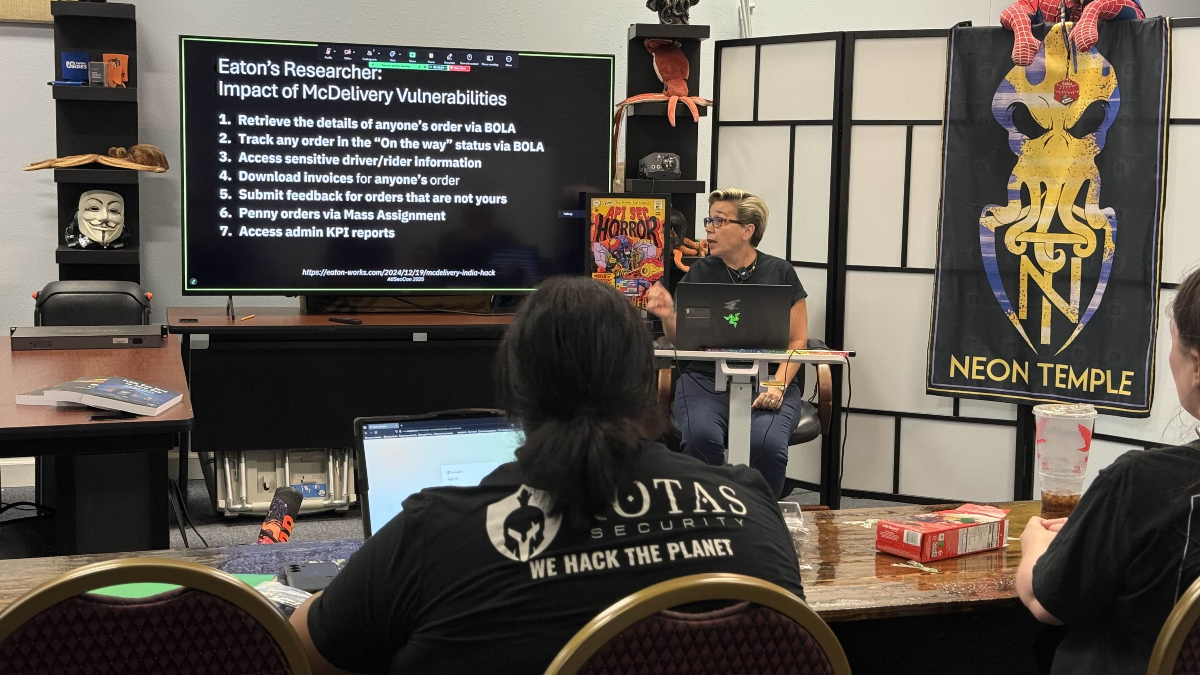 Another Dr. Sunny talk, another packed house! Last night, Dr. Wer blew the roof off the Temple last night with amazing and terrifying stories of application developers and their silliness. #neontemple