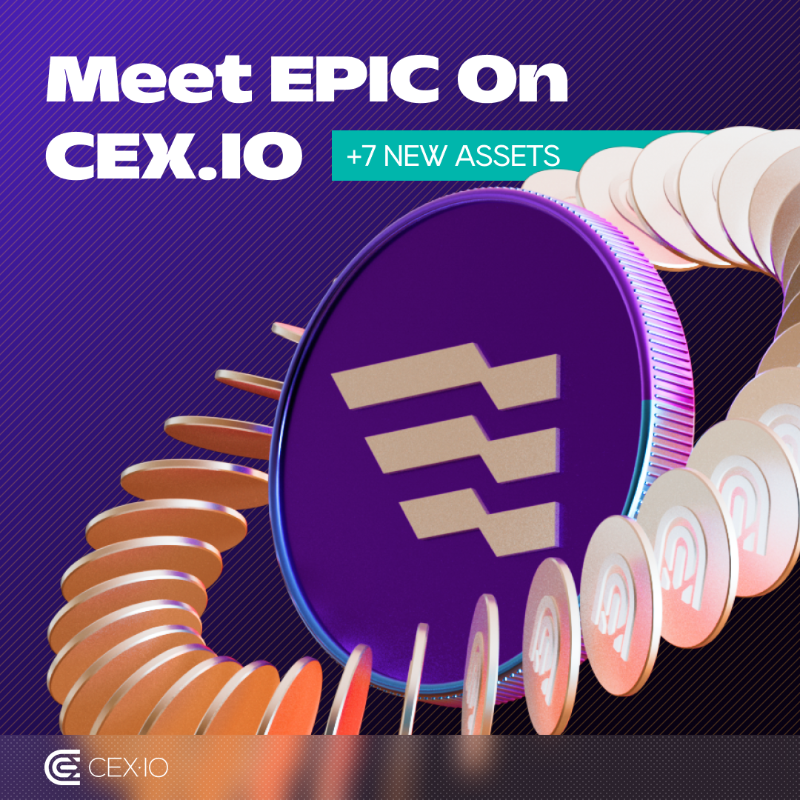 cex_io's tweet photo. 🎮 $EPIC @EpicOnChain is now on CEX•IO!

🔗 RWAs, digital entertainment, AI-powered security — Epic Chain is the 
Layer 2 built for ownership. 

💳 You can now buy it with your card at CEX•IO — https://t.co/ze5a7ggfAl ⬅️