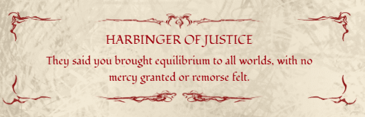 Justice! The Angel will sanctify the realm of the entity!