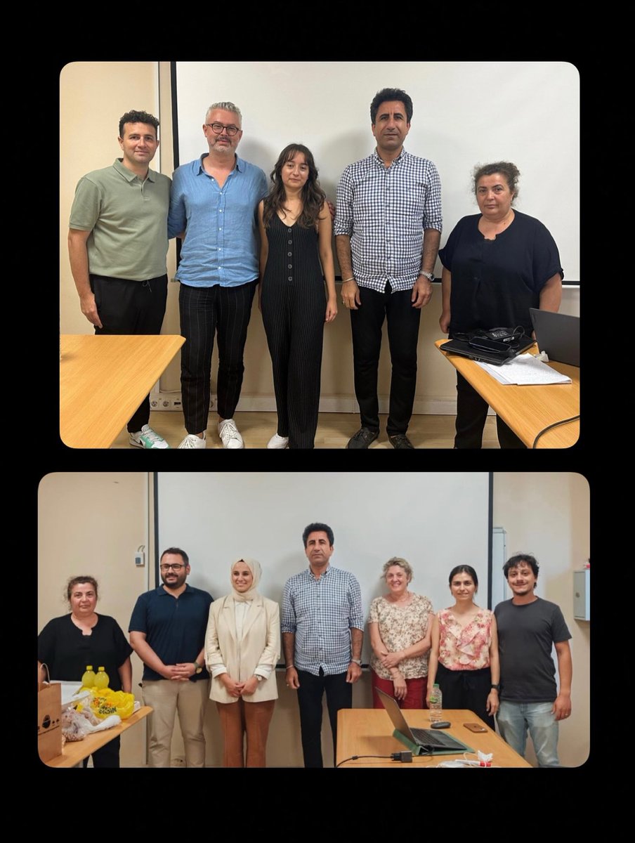 Özenle ekilen bilim tohumları büyüdü, meyvelerini vermeye devam ediyor🧿🌺

Danışmanı olduğum Bahar Kandemir Tutar ve eşdanışmanı olduğum Beste Coşar (Danışman Prof. Dr. Ömer Tahir Günkara) başarılı bir savunma sonrası yüksek lisans tezlerini tamamladılar🎓

Devammm🧬