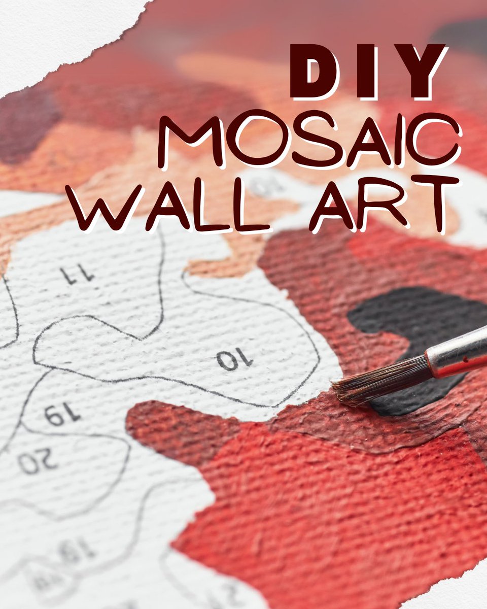 AutumnRidgeApt's tweet image. Try this fun DIY craft: stencil or paint-by-numbers on canvas, then glue colorful beads for a mosaic-style wall art! 🎨✨ Perfect for adding a pop of color to any space. 

#DIYCraft #MosaicArt #CreativeProjects #MultifamilyHousing #ApartmentRental #Apartments