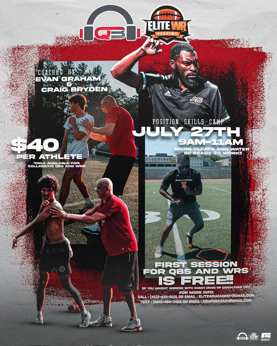 We take the time to develop you from the ground up! Strong fundamentals and techniques that help you grow your game overall‼️

If money is an issue reach out and communicate, don't let that be the reason your athlete misses out on this opportunity‼️