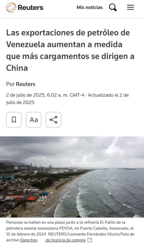 #UnleashDracarys
Caso: Chevron

 La licencia otorgada a Chevron que causa tanta amargura y alharaca en la ultraderecha criolla y mayamera, es para Venezuela la reincorporación de una empresa que a igual que todas las demás es bienvenida y con plenas garantías de operatividad en
