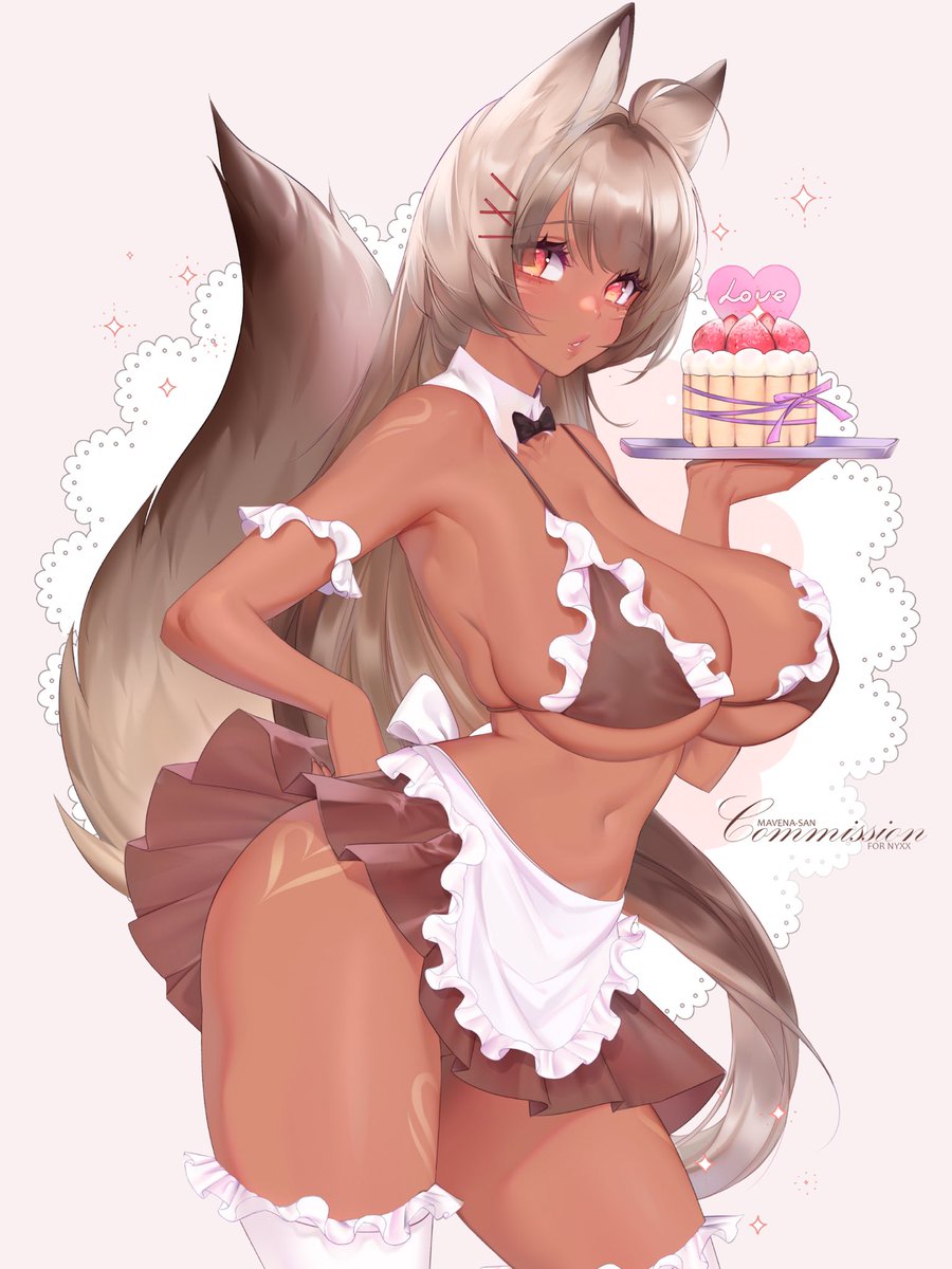 DarlingNyxx's tweet image. Good morning my luvs 🤍 did someone order something sweet?

🎨: @/mavena_san
