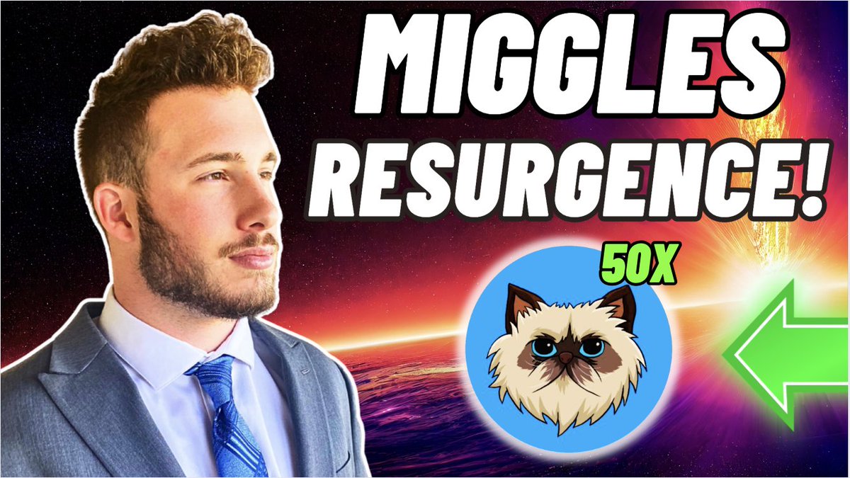 CryptoNowNever's tweet image. #MIGGLES @MrMigglesOnBase : The Bigger Picture!!🐈
The Calm Before The Storm!!🔥
YouTube Video: youtu.be/Q5Q2nsZRdew?si…
#crypto #memecoin #AltcoinSeason #altcoin #CryptoNews #Bitcoin #Ethereum #Binance #Coinbase #Bybit #Base #BaseChain #OKX #HTX #Bitget #KuCoin $BTC $ETH $SPX