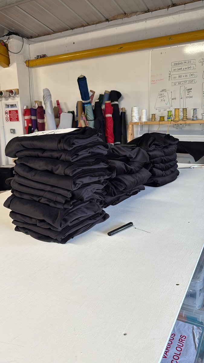 theillusionists's tweet photo. It’s that time of year again…
Miki is hard at work creating our legendary invisible blackout costumes! 🖤🧵Now you see them , then now you don’t — but trust us, they’re iconic. #BackstageMagic #InvisibleButEssential #twinsEffect #TwinsFX #SpecialEffects #wemakethewowhappen https://t.co/MnJxgiAK7f