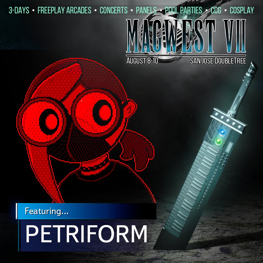 From NES expansion pop-punk anthems to tandem Virtual Boy / Game Boy EDM bangers, Petriform's never-the-same-set-twice philosophy has powered over a decade of dynamic chiptune performances. With this show anything is possible, but nothing is for sure!

Promo Code: PETRIFORM2025
