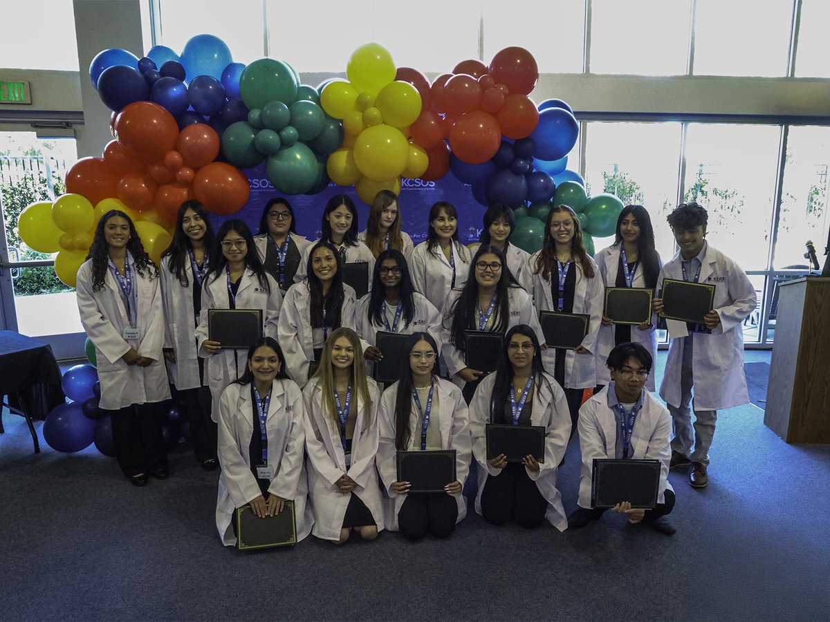KCSOS's tweet image. A bold step toward a brighter, healthier future. 🌟 This week, rising juniors and seniors from Kern High School District participated in the inaugural Kern Healthcare Academy. Read the full story on EdConnect: bit.ly/4lK8mcC
#KHAMSM25 #KHA25