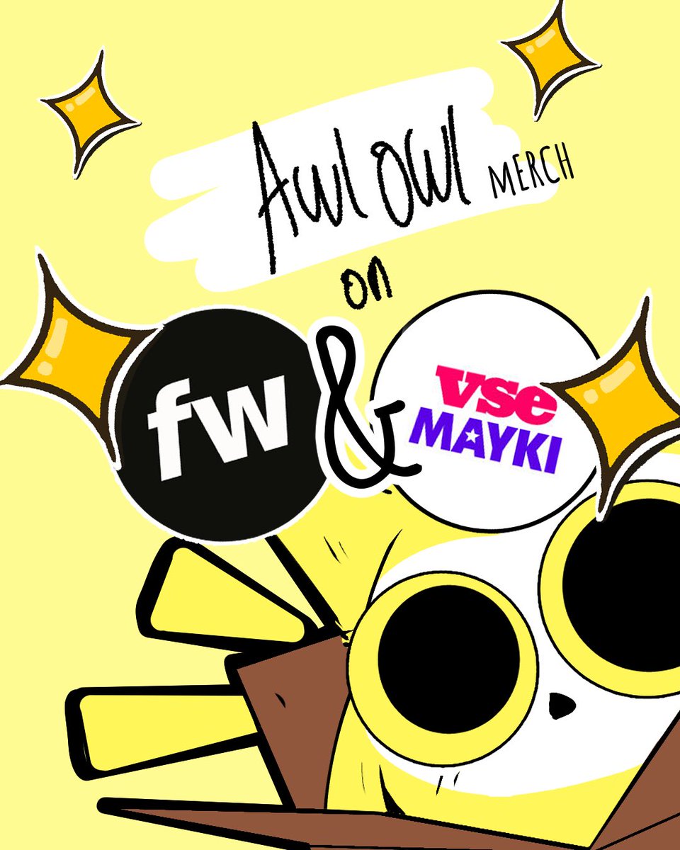 Awl__owl's tweet image. Thank to all your supports It's finally come true! 🎉( ⓛ ω ⓛ ) Uwiiiiiiii! So excited to announce my merch store is NOW OPEN on Fourthwall (base on US) and Vsemayki (Base on RU)! You can grab all sorts of funni stuffs.
awlowl.vsemaykishop.ru
awl-owl-shop.fourthwall.com