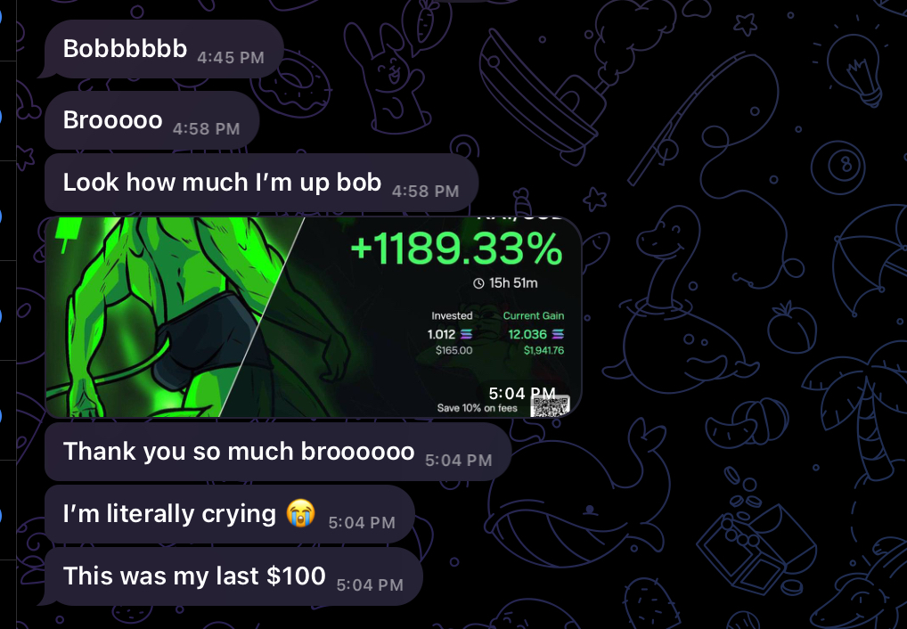 Blockchain Bob tweet media