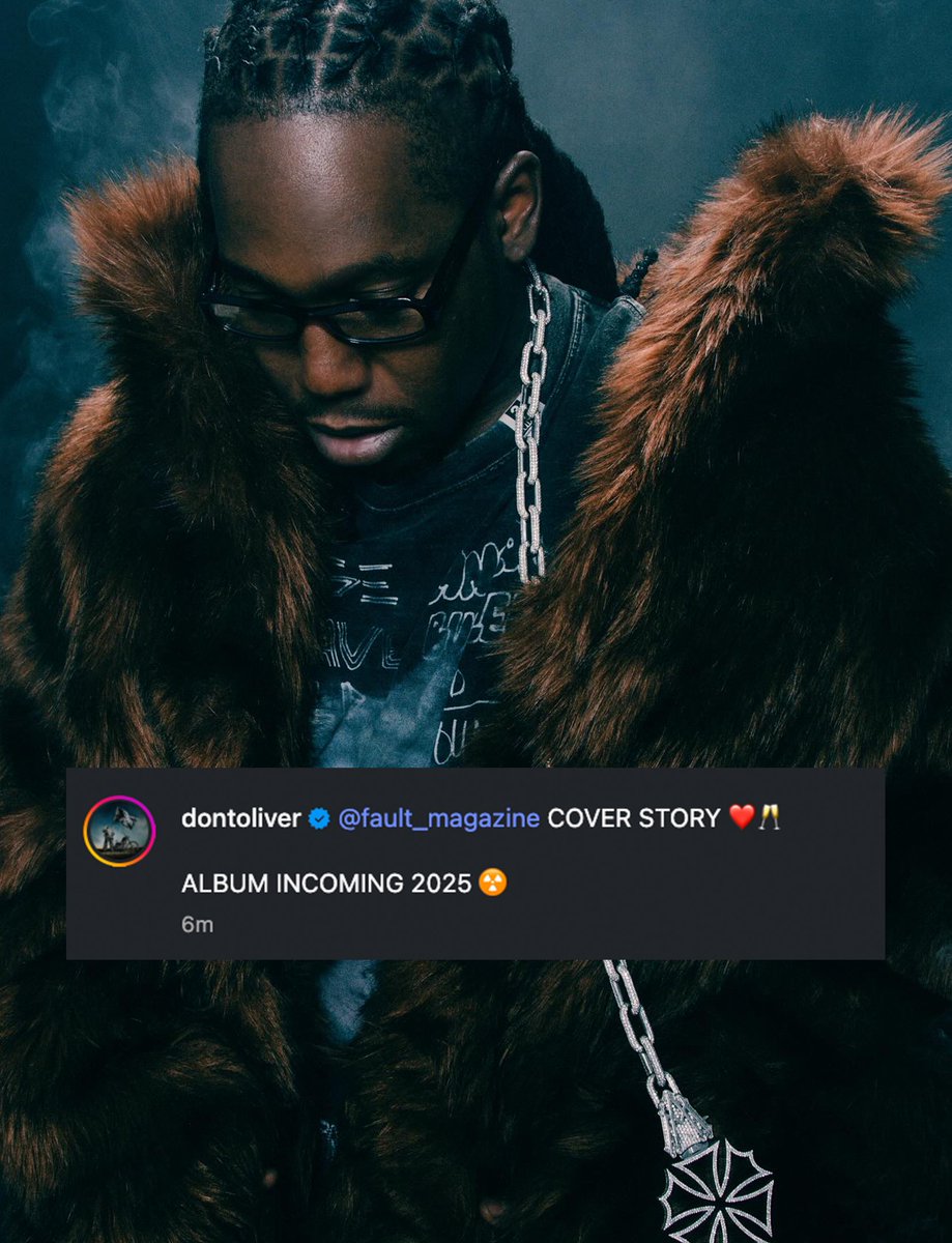 DON TOLIVER
NEW ALBUM

COMING 2025 🚨