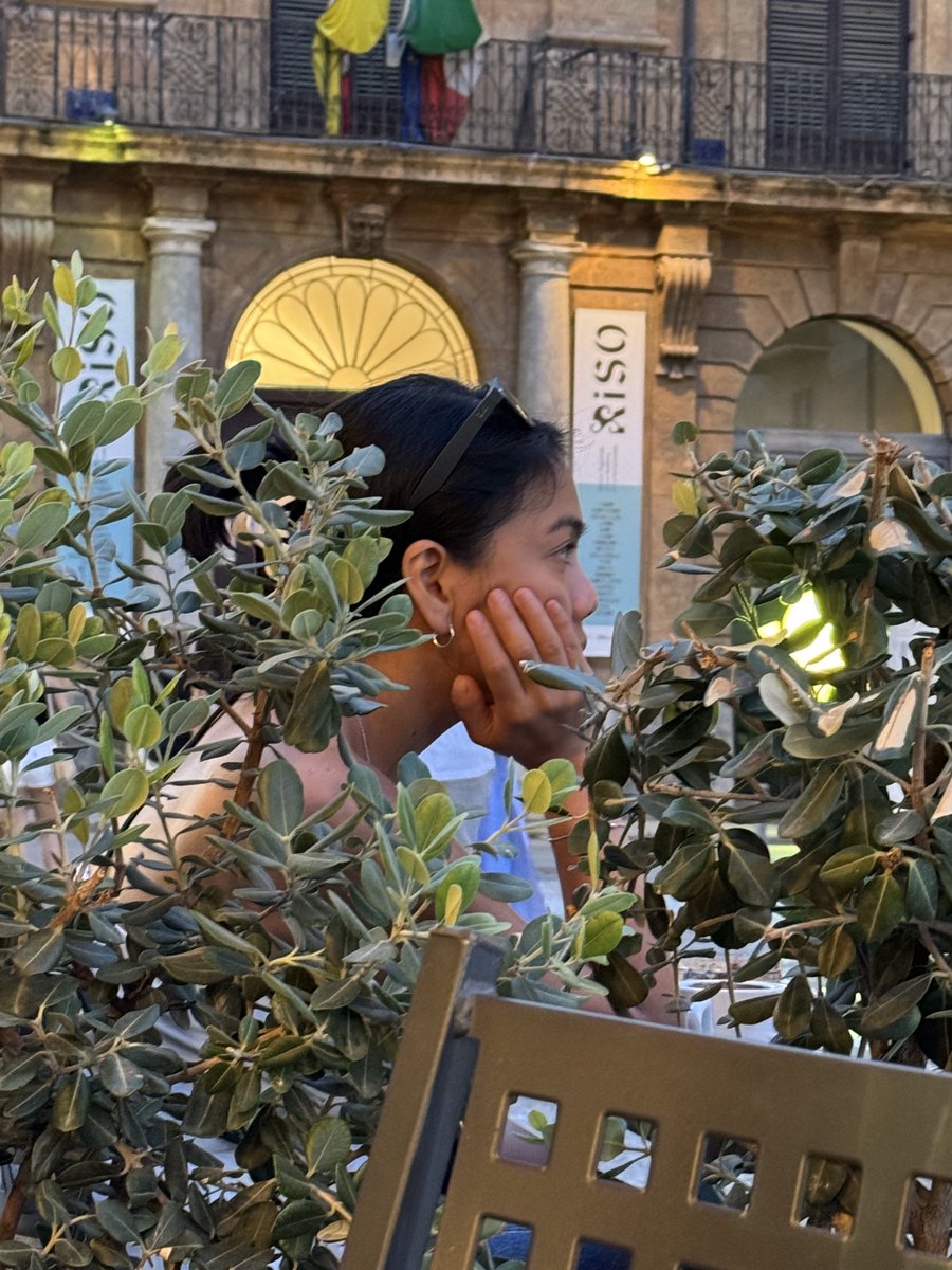 kaushikcbasu's tweet image. Catania, imitating a Frida Kahlo painting.