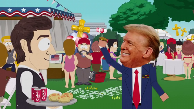 mstv01's tweet image. The new @SouthPark season...  Err, I think they are gonna be in deep soup from this new episode