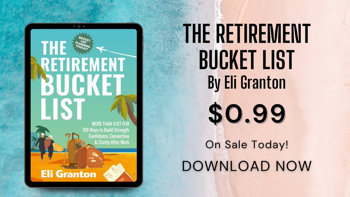 Crave_Books's tweet image. Planning for an early retirement? Make sure you get a copy of Eli Granton's The Retirement Bucket List! More than just fun. cravebooks.com/b-57633?refere… #EarlyRetirement