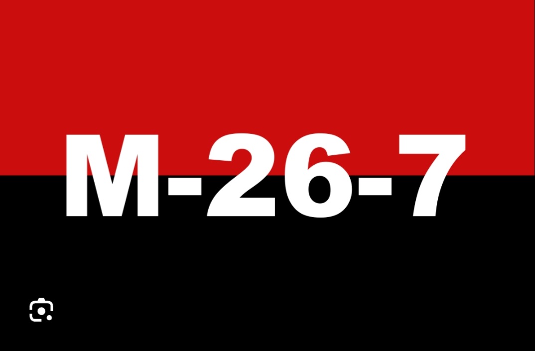 Yoa1929162's tweet photo. "Y así,aquel 26 de Julio fue para nosotros un minuto,en que cuando parecía culminar una lucha,cuando parecía culminar un esfuerzo para iniciar la batalla por la liberación de nuestro pueblo,no era el fin sino el comienzo".
#26devictorias 
#CubaViveEnSuHistoria 
#CubaPorLaPaz https://t.co/gbzV3rex1Y
