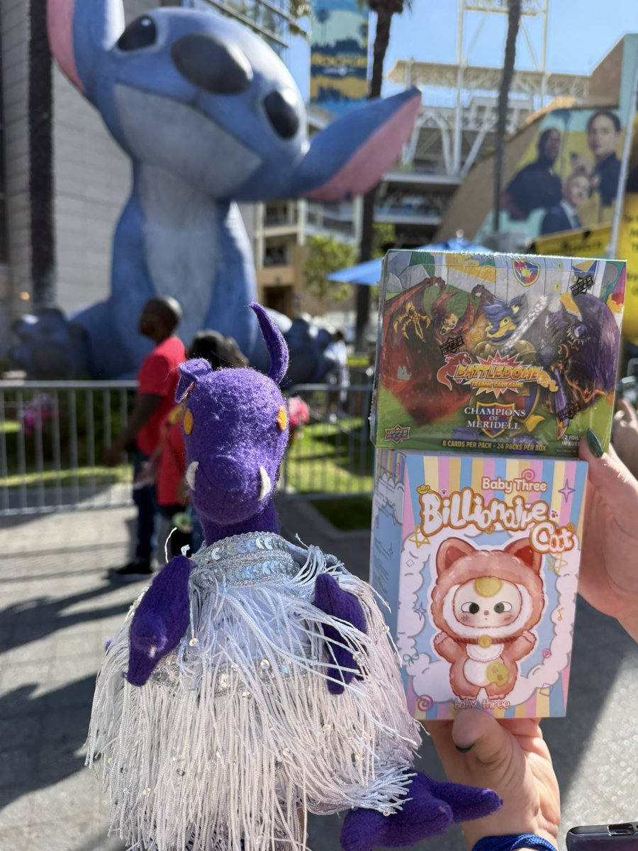 SDCC Unofficial Blog (@sd_comic_con) on Twitter photo Find Gary and give him your best Stitch impression to win this UCC Distributing Baby Three and <a href="/UpperDeckEnt/">Upper Deck Entertainment</a> #Neopets Battle Dome set! #AdventuresOfPrizeMule Find Gary and give him your best Stitch impression to win this UCC Distributing Baby Three and <a href="/UpperDeckEnt/">Upper Deck Entertainment</a> #Neopets Battle Dome set! #AdventuresOfPrizeMule