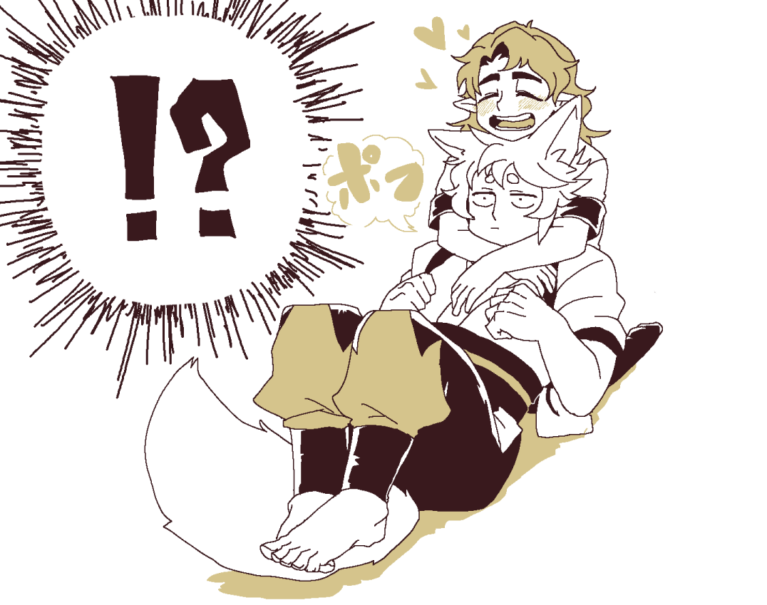 落描き はたもみ
唐突のハグ 