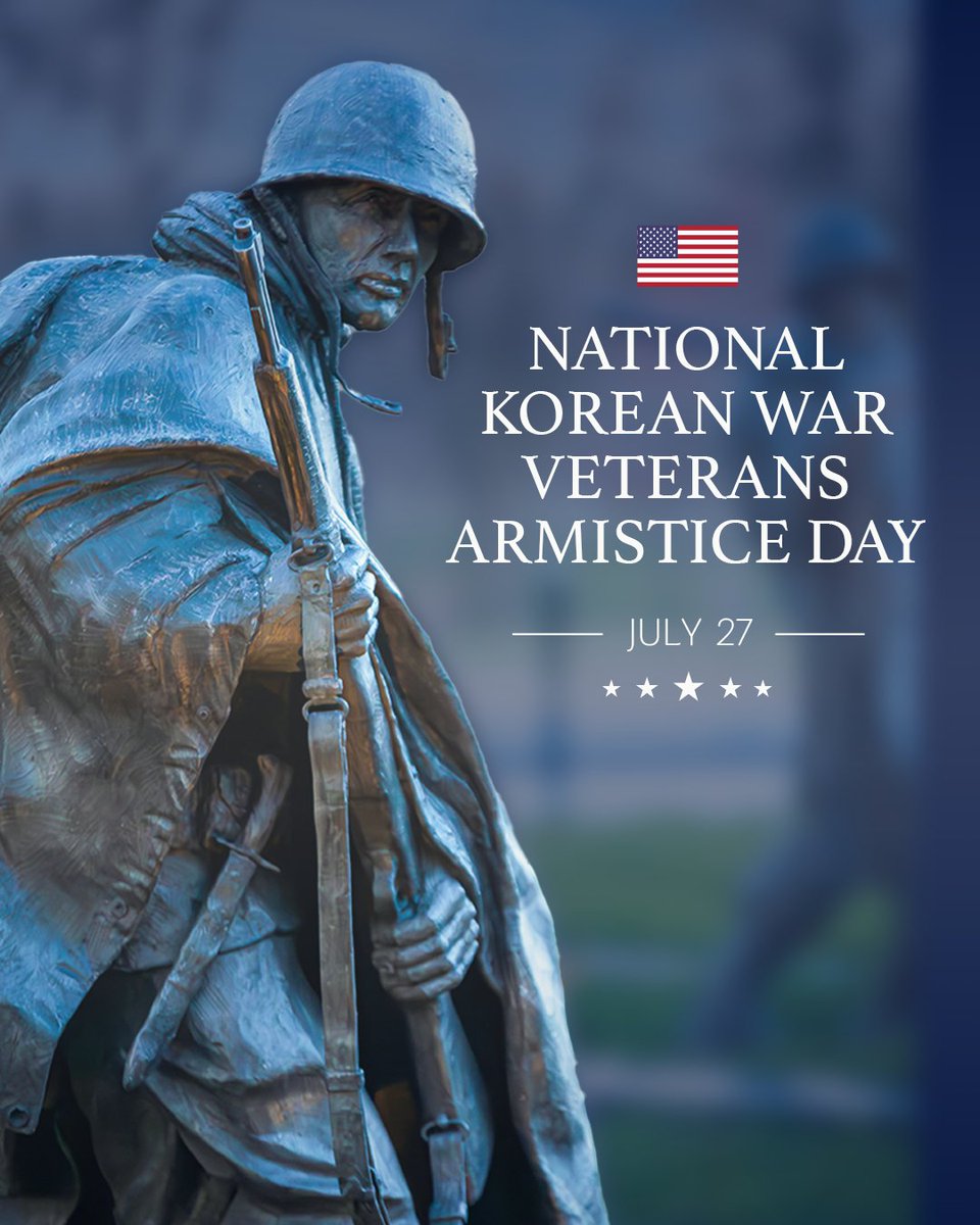 July 27th marks the anniversary of the armistice that brought an end to the Korean War. Often called “The Forgotten War,” it is anything but forgotten in our hearts. Today, we honor the brave soldiers who served and the sacrifices they made so their courage is always remembered.