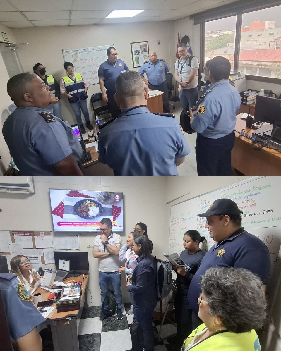 El objetivo fue poder presentar de primera mano el alcance de la obra, los frentes de trabajo cercanos a las estaciones de bomberos y los planes de manejo de tráfico en coordinación con @atttpanama, siempre pensando en la seguridad de transeúntes y conductores.