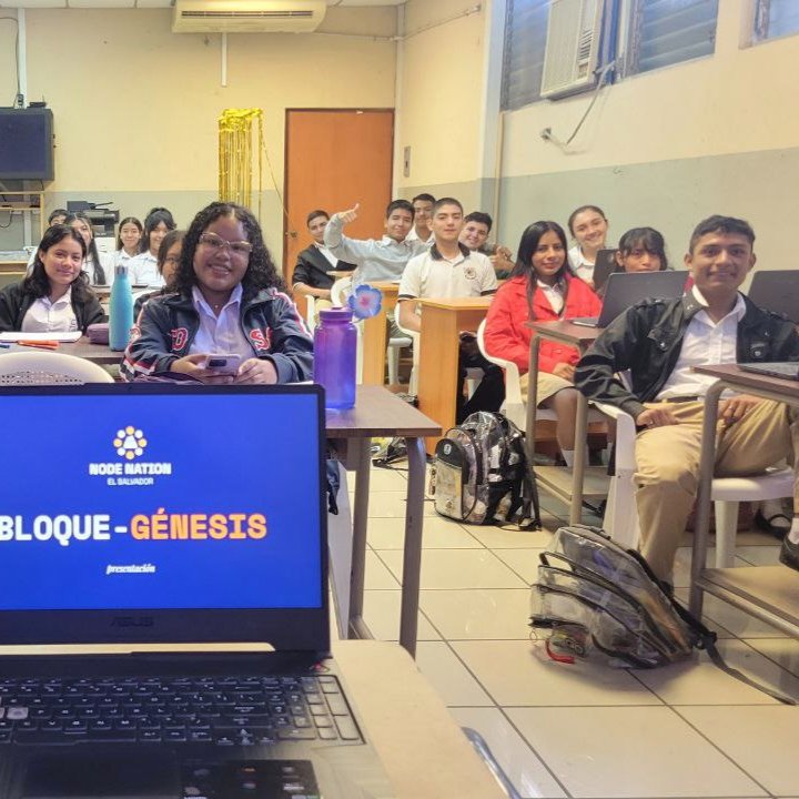 NodeNationSV's tweet image. It's happening 🇸🇻
3 more group of kids are starting their Bitcoin story 😀