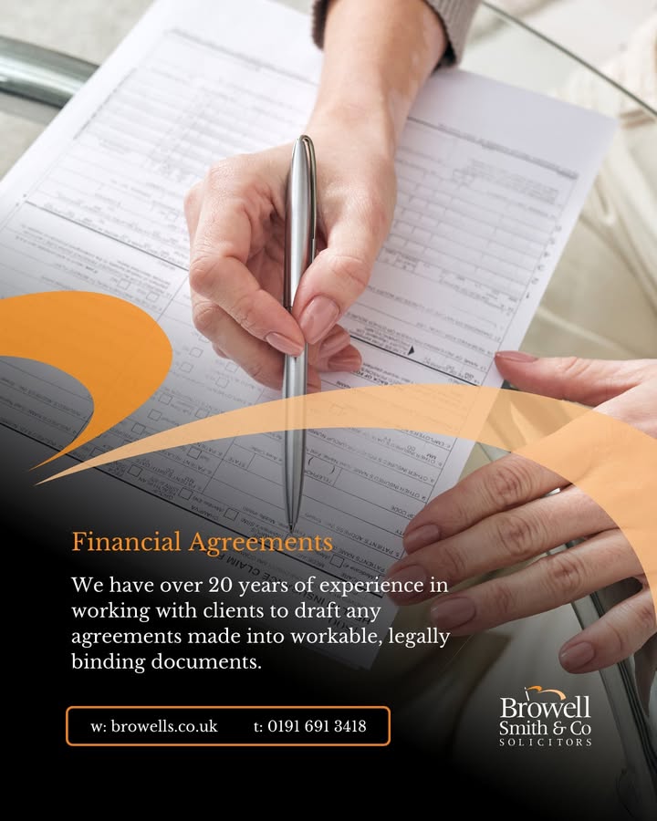 Reaching a financial agreement is one thing, but writing that agreement into a legal document is quite another. 

We are here to guide you and ensure that what you have agreed is drafted into a legal document that is clear, concise, and easy to understand: bit.ly/3fO0Zk1