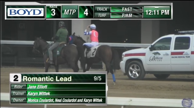 Results of the Friday race 3 at Belterra Park <a href="/BelterraPark/">BelterraPark</a> 🏇🇺🇸 
🥇Romantic Lead
J: Jane Elliott <a href="/jpelliott95/">Jane Elliott</a> 
T: Karyn Wittek
Great ride Jane‼️
#winner #teamwork #horseracing #BelterraPark #Ohio #Cincinnati