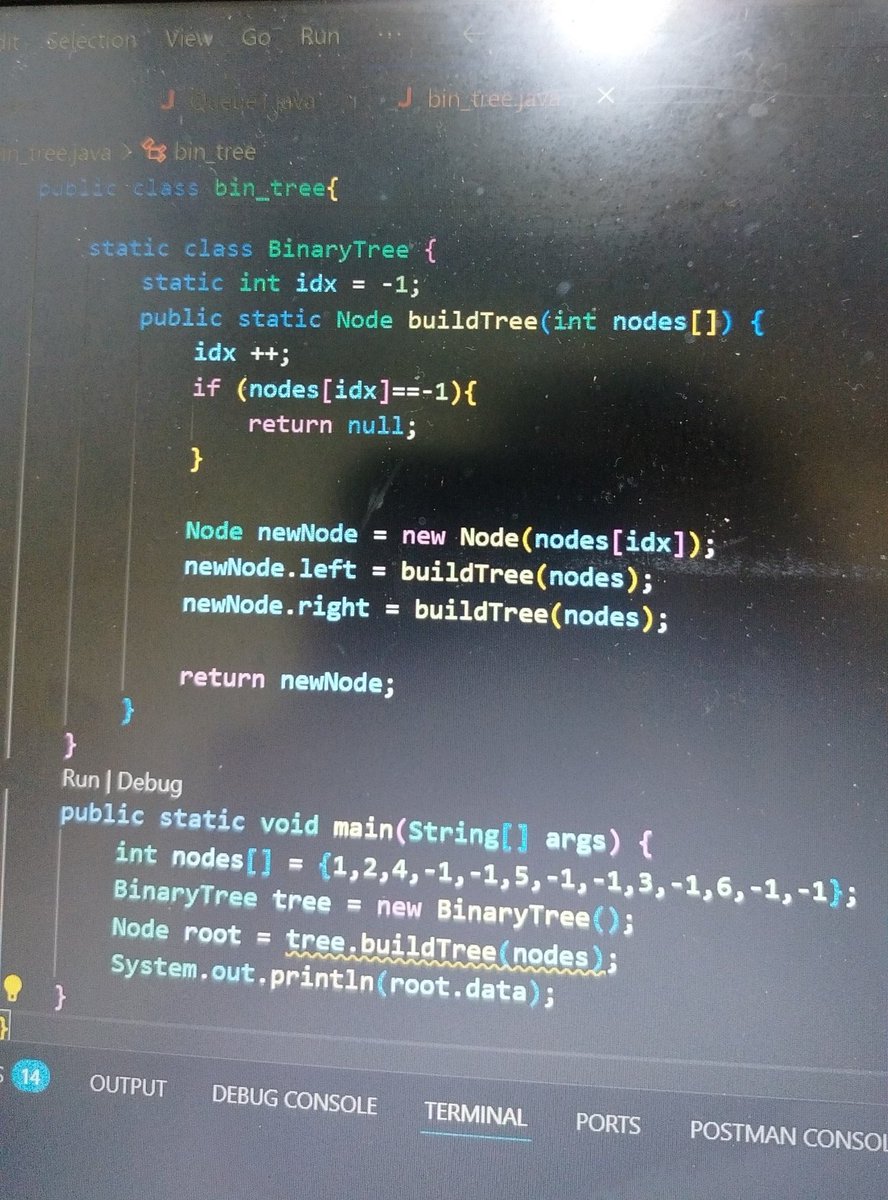 shery_shukla's tweet image. Day 23 and 24 of #30DaysOfCodingChallenge with Java
Started with Non-linear data structure &quot;Tree&quot; 🌴 
Today I learned general trees binary trees, depth, root node, parent node, child node, leaf node, siblings, levels of a tree 
#DSA #learning #java #code #Tree