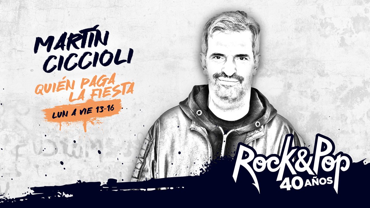 [#AHORA]

FELIZ VIERNES QUPLUFFERSSS!!! ARRANCÁ LA TARDE ESCUCHANDO #QUIENPAGALAFIESTA!!

🔴EN VIVO ACÁ: youtube.com/watch?v=2sKzW0…

#fmrockandpop #nosgustaelrock #rockandpop40años