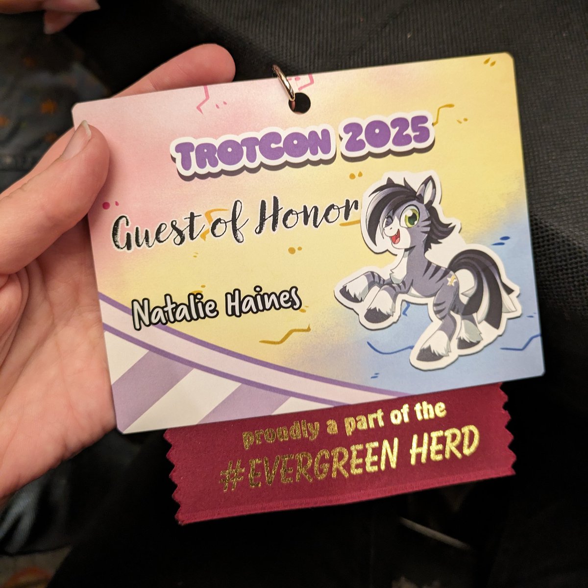 Ls1389's tweet image. Here at weekend!! @TrotCon
I&apos;ve got a Q&amp;amp;A panel today on the mane stage at 2:30, and I&apos;ve got a comic panel tomorrow!