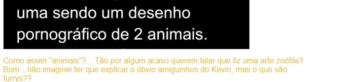 3shine_3's tweet photo. @pr0gus Ele acusou? Ele confirmou? Se você não tem português básico, o próprio bill diz ali "Tão por algum acaso querem falar que fiz uma arte zoófila?". https://t.co/4Ci9vO12hy