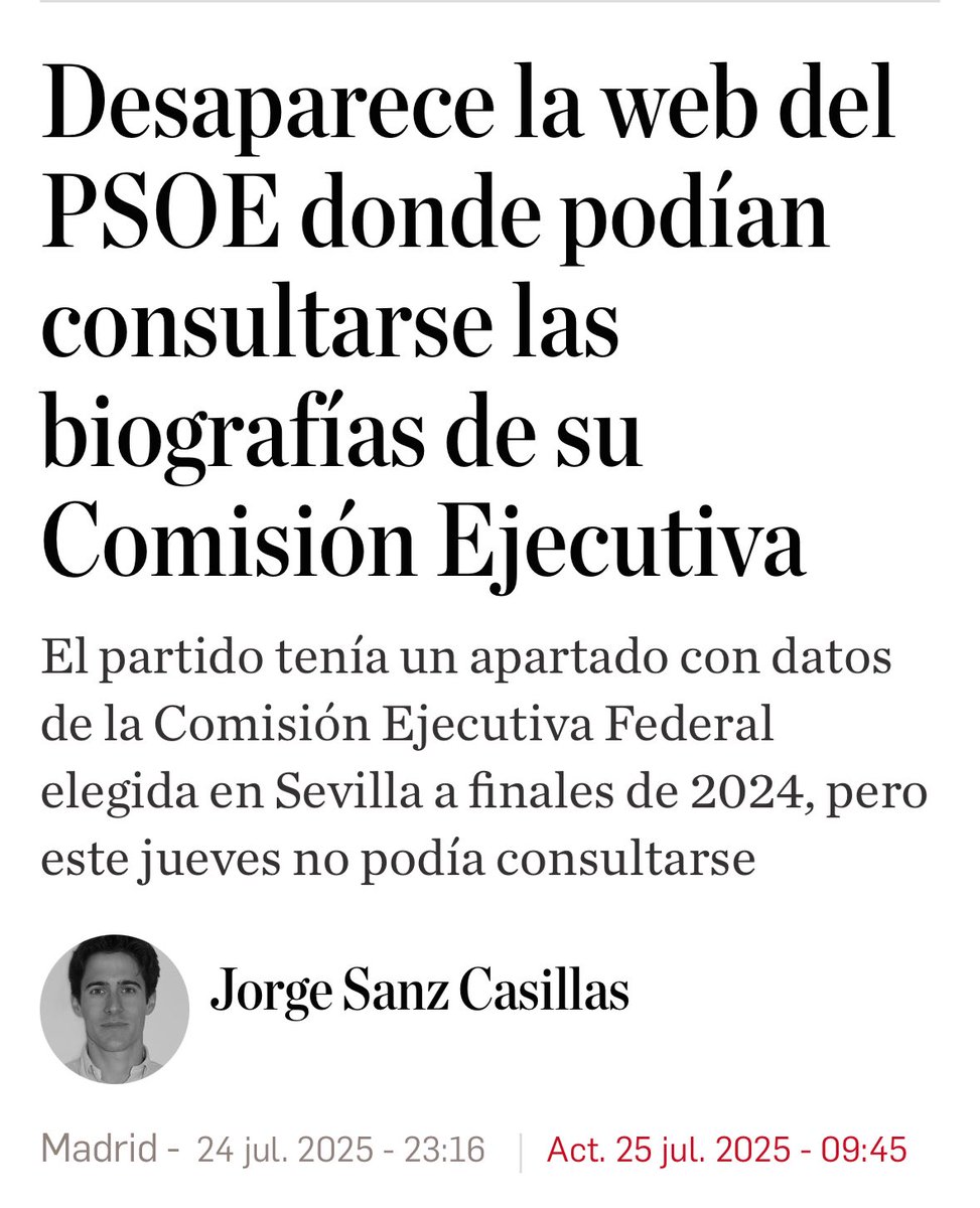 rosadiezglez's tweet photo. Si Sánchez y el PSOE reescriben la historia, como para no reescribir los currículum de sus miembros… Son un fake en sí mismos. https://t.co/HUK9h4XzLR https://t.co/E0rxPgFJ4t