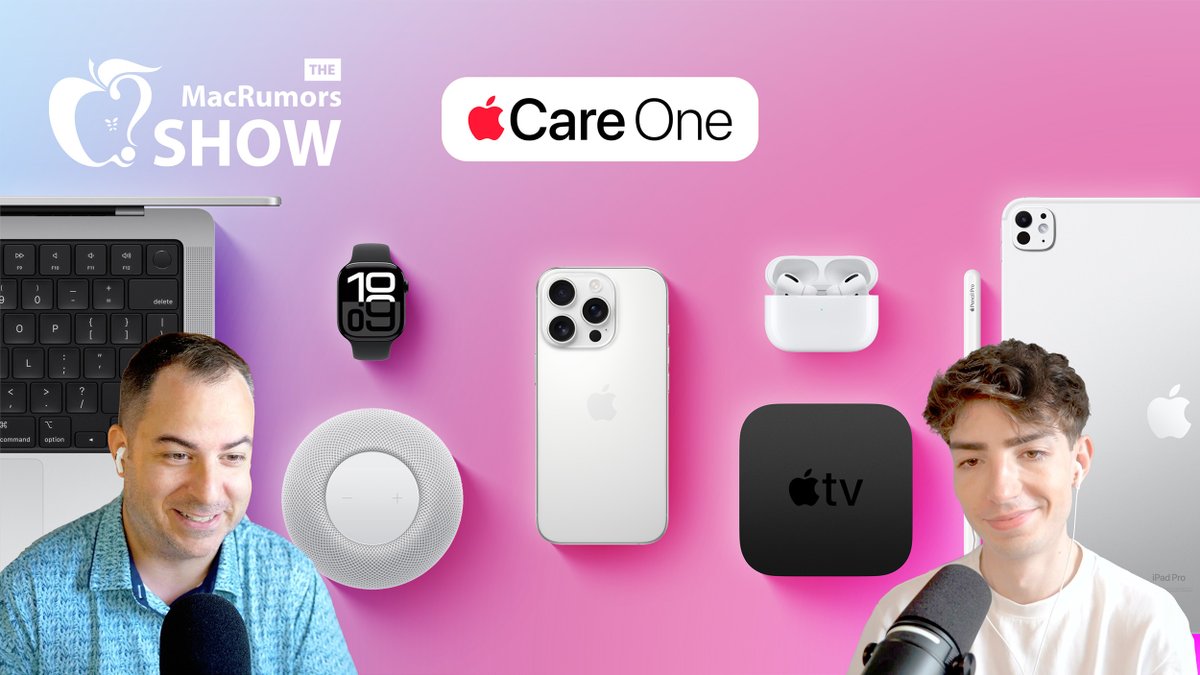 MacRumors.com (@macrumors) on Twitter photo The <a href="/MacRumorsShow/">The MacRumors Show 🎙️</a>: AppleCare One Announced and Automakers Snub CarPlay Ultra macrumors.com/2025/07/25/the… The <a href="/MacRumorsShow/">The MacRumors Show 🎙️</a>: AppleCare One Announced and Automakers Snub CarPlay Ultra macrumors.com/2025/07/25/the…