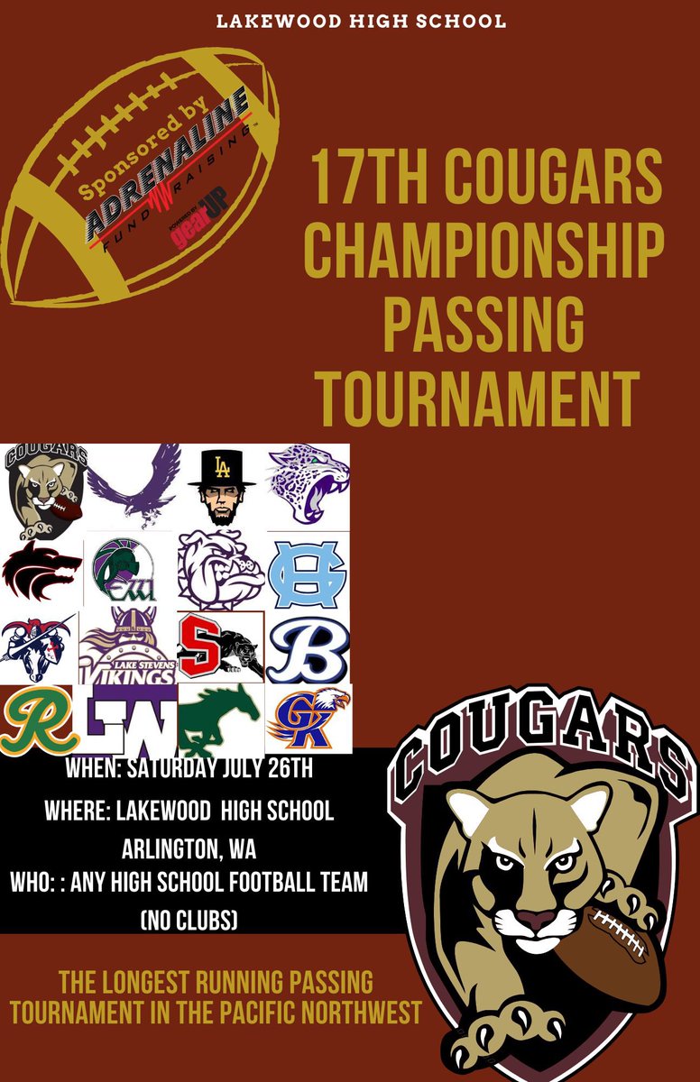 Jason Thedsombandith (@coachtheds) on Twitter photo Full circle moment! A former player playing in this same tournament and now taking our team to compete this weekend!
Canβt wait to have a great day tomorrow at <a href="/LakewoodCougsFB/">Lakewood High School Football</a>
#BELIEVE π Full circle moment! A former player playing in this same tournament and now taking our team to compete this weekend!
Canβt wait to have a great day tomorrow at <a href="/LakewoodCougsFB/">Lakewood High School Football</a>
#BELIEVE π