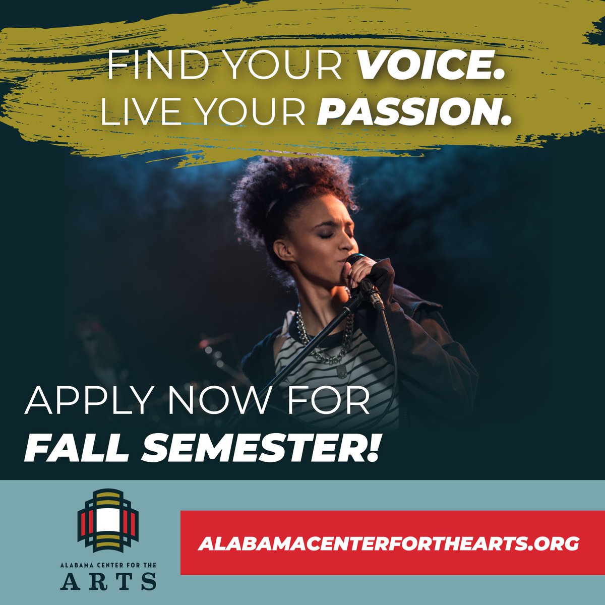 CalhounCollege's tweet image. Ready to start on a high note? 🎵 Fall classes at the Alabama Center for the Arts start August 20th! Join Calhoun Community College and bring your artistic dreams to life. Secure your spot today at alabamacenterforthearts.org!