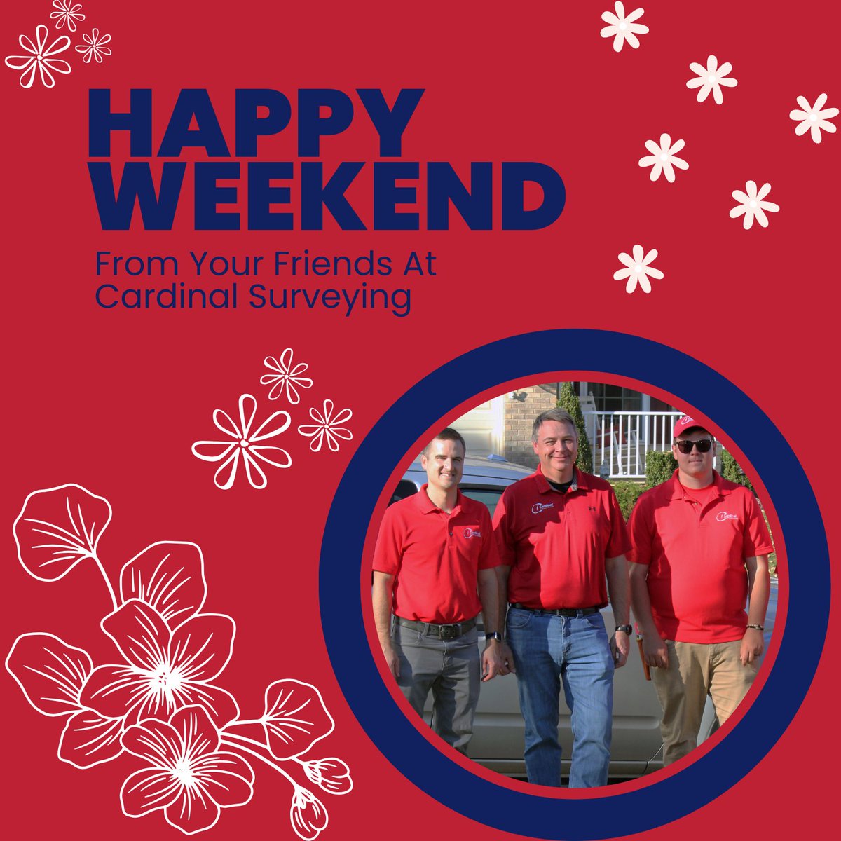 The work week is wrapped — time to relax!
From all of us at Cardinal Surveying &amp; Mapping, have a safe, restful, and well-earned weekend. 🧭☀️
#HappyWeekend #CardinalSurveying #WorkHardRestWell #WhatYouOwn #WeekendVibes