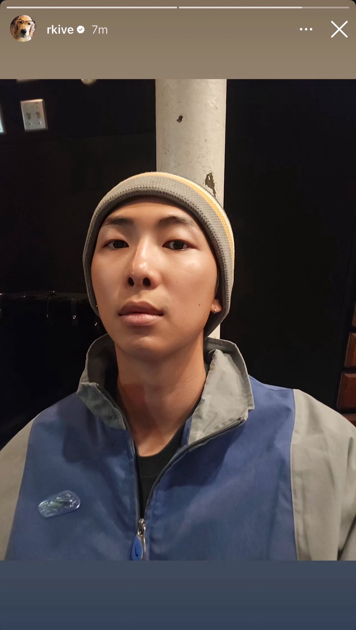 【Khakis】Khakis Roam Knit Hat Roam Knit Hat Navy — ( K h a k i s )