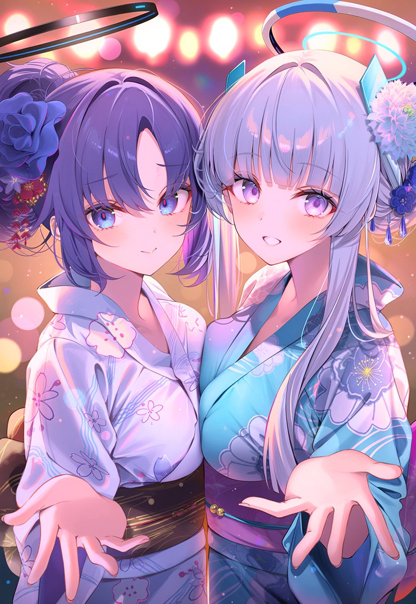 yuusha12345's tweet image. ユウカ＆ノア
#ブルアカ
