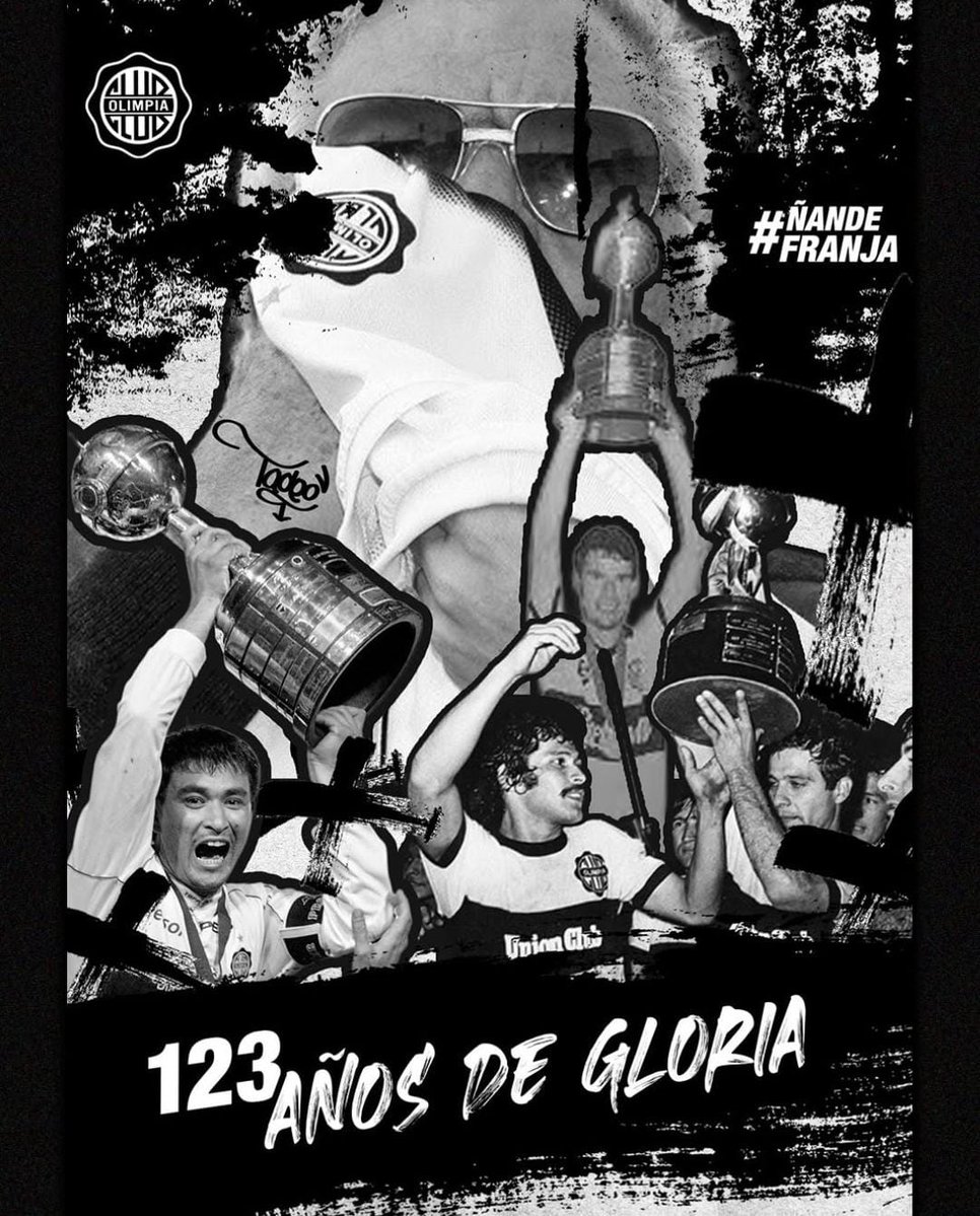 julio_enciso's tweet image. Felicidades @elClubOlimpia por sus 123 años 👏