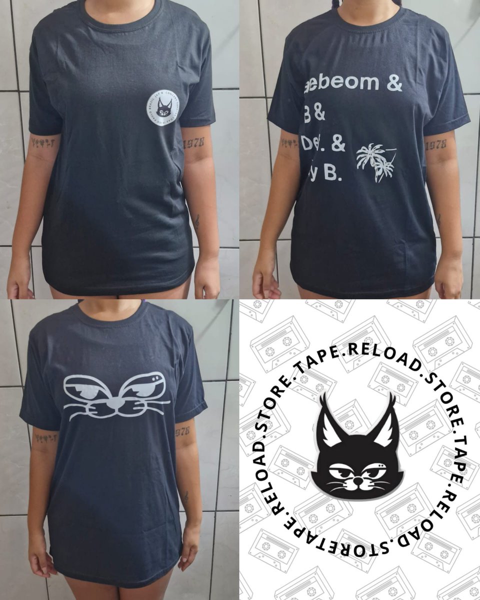 🚨"BLACK FRIDAY" fora de época  da TAPE:RE LOAD STORE! 🛍️

CAMISAS POR R$ 35,00
Modelos:
Logo - 1 M, 3 GG
Gato - 1 M, 1 GG
Jaebeom - 1 M

Envio p/ todo o Brasil
Frete a calcular. 🚚

*Promoção válida enquanto durar o estoque! 
#TapeReLoadTour #JayBNoBrasil #Promoção #BlackFriday