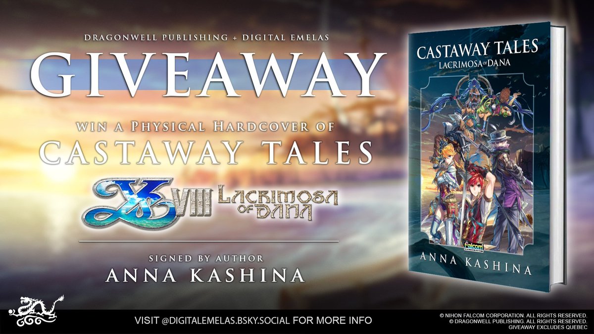 We have another #Ys #Giveaway live on Bluesky. While our audience is slowly growing over there we currently don't have that many entries. So hop on over and good luck!

bsky.app/profile/digita…