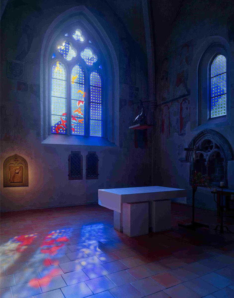 HENI's tweet image. ‘Colouring Light: Brian Clarke - An Artist Apart’, directed by award-winning film-maker Mark Kidel, will be airing on @BBC Four at 22:30 BST on Monday 28 July.
In the documentary, Sir Brian Clarke, who was widely considered to be the world’s leading stained glass artist,…