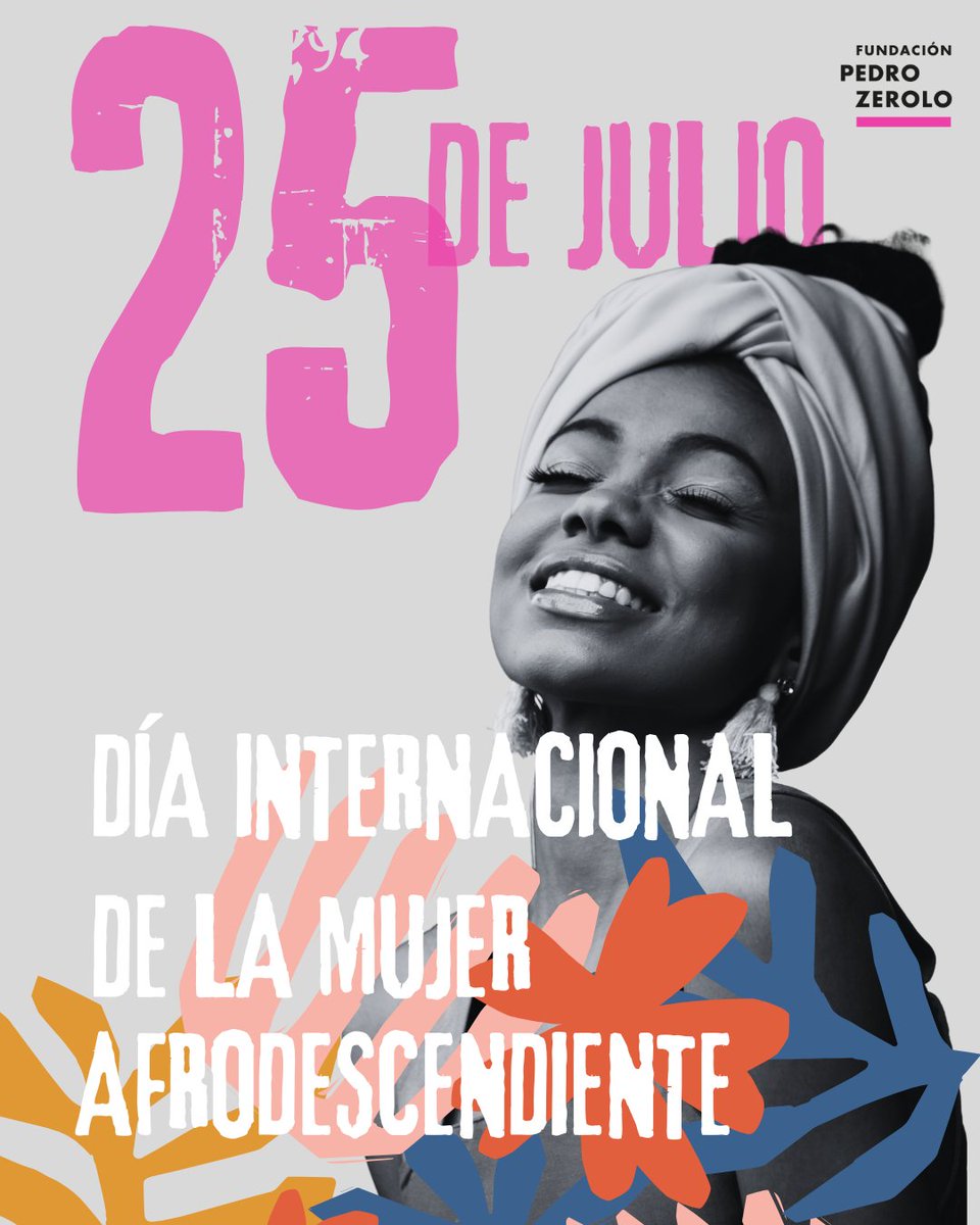 FPedroZerolo's tweet image. Día Internacional de la Mujer Afrodescendiente, celebramos la fuerza, voz y legado de todas ellas.
“Para las mujeres y niñas en TODA su diversidad: Derechos, igualdad y empoderamiento”. Reconocer su voz es construir una sociedad más justa, libre de racismo y desigualdad.